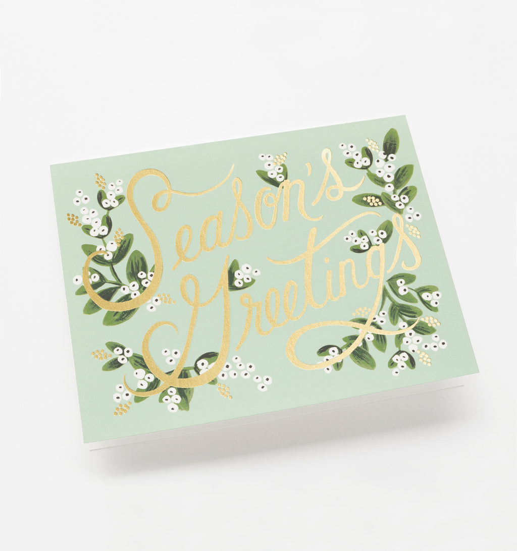 MISTLETOE SEASON'S GREETINGS