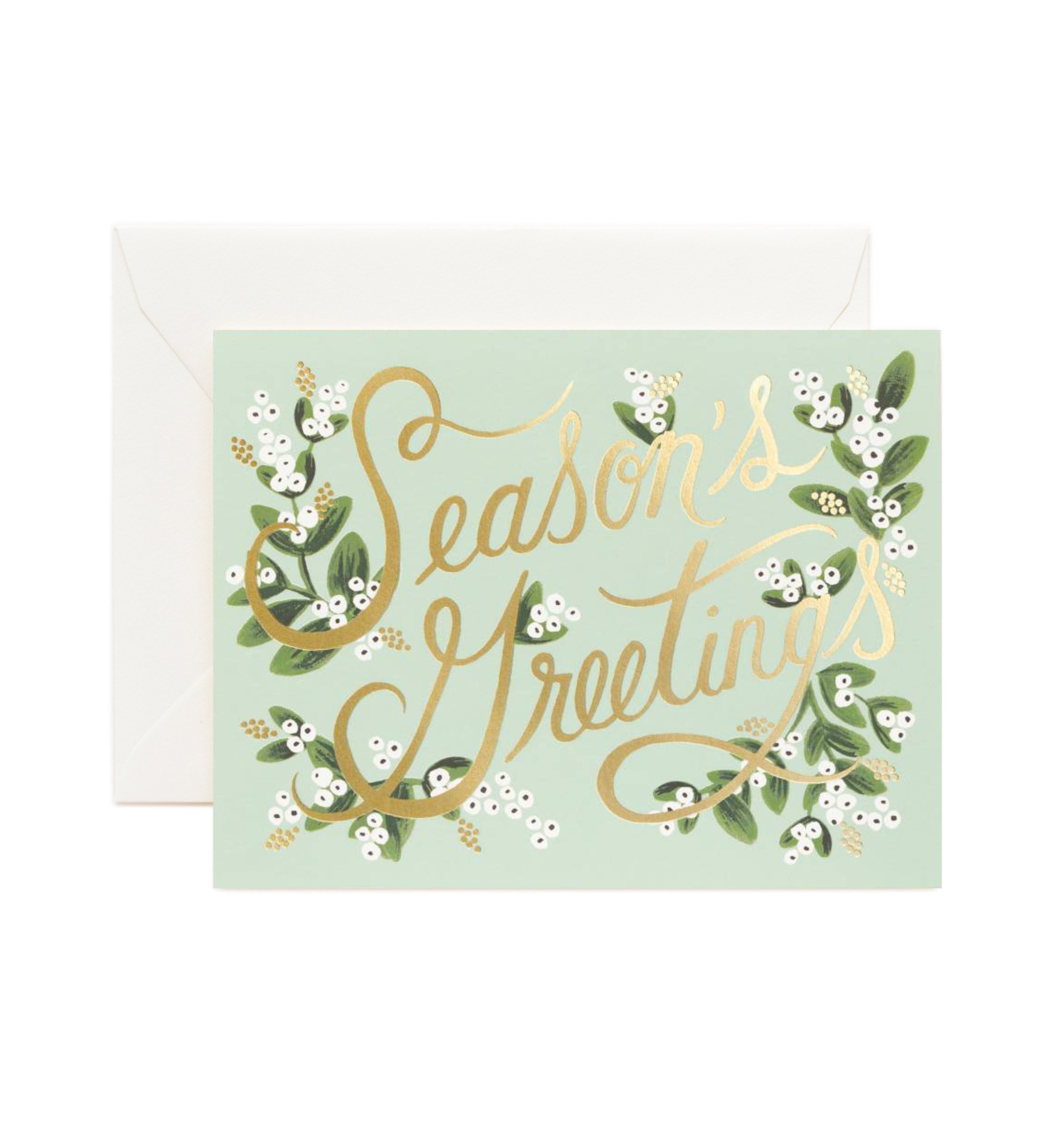 MISTLETOE SEASON'S GREETINGS BOX SET