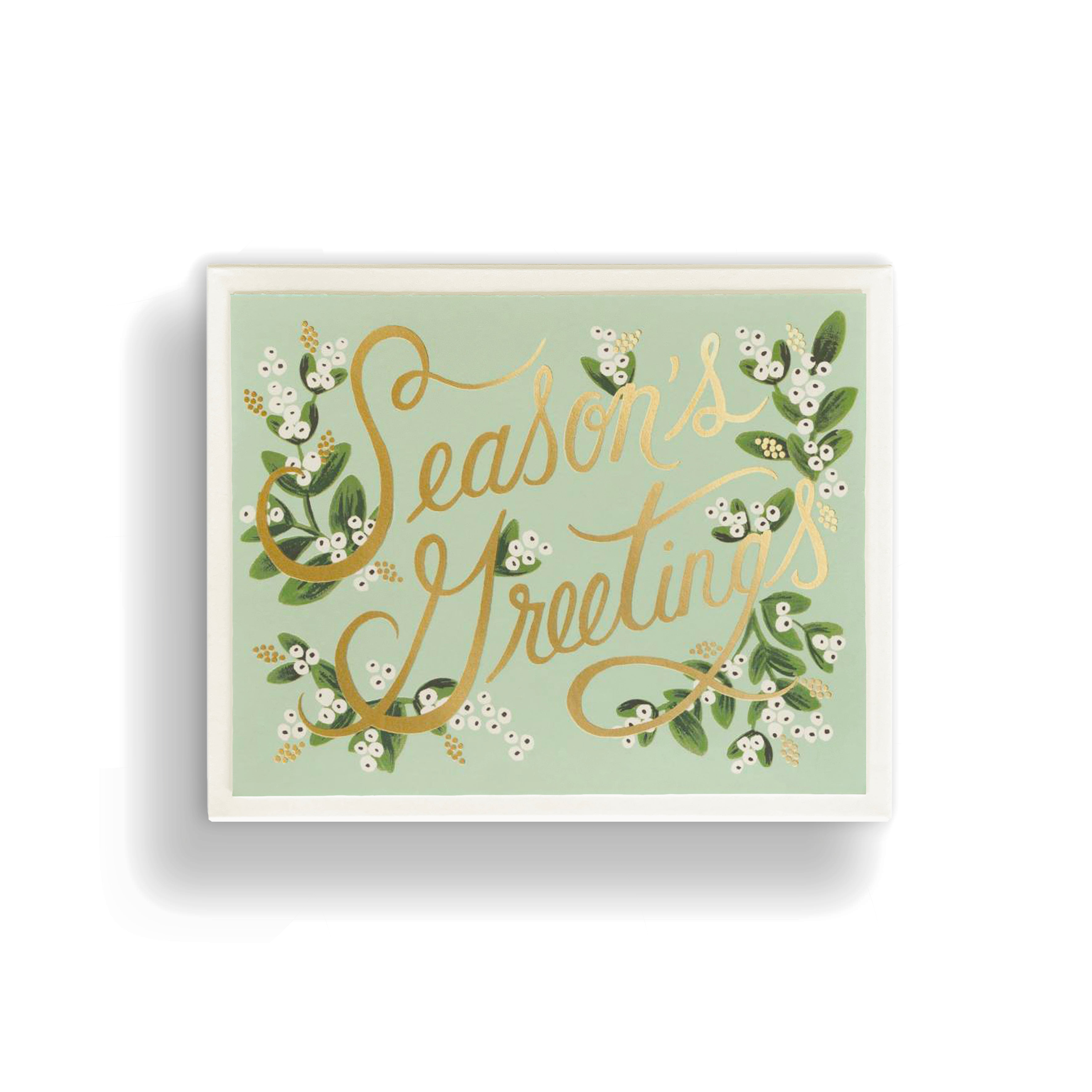 MISTLETOE SEASON'S GREETINGS BOX SET