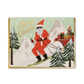 SKIING SANTA
