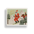 SKIING SANTA BOX SET