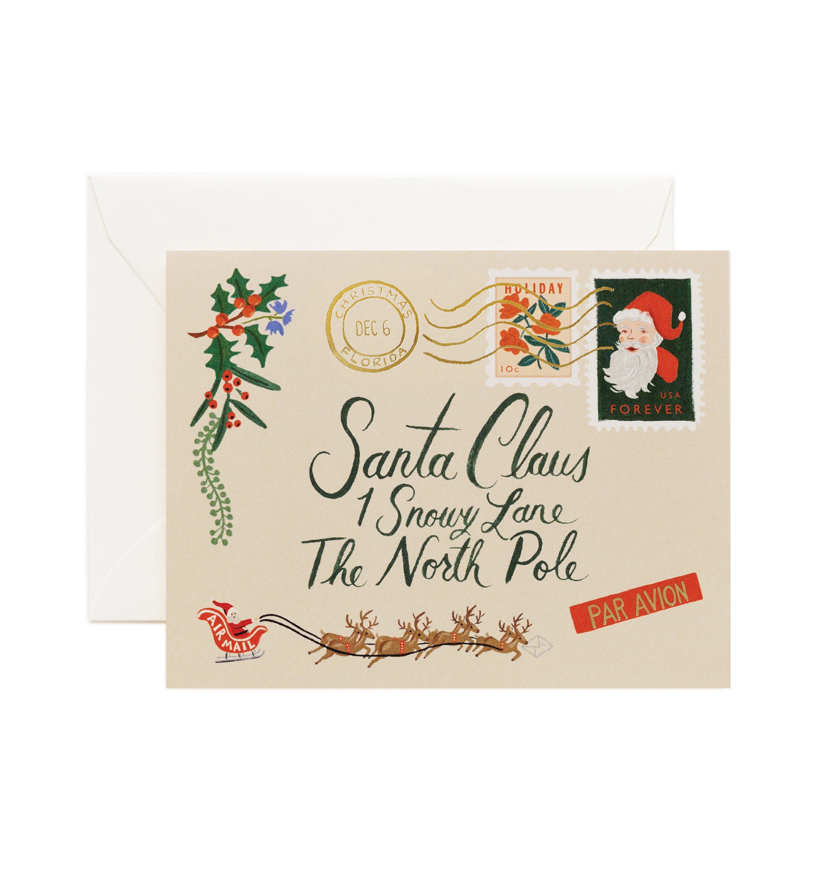 SANTA LETTER BOX SET