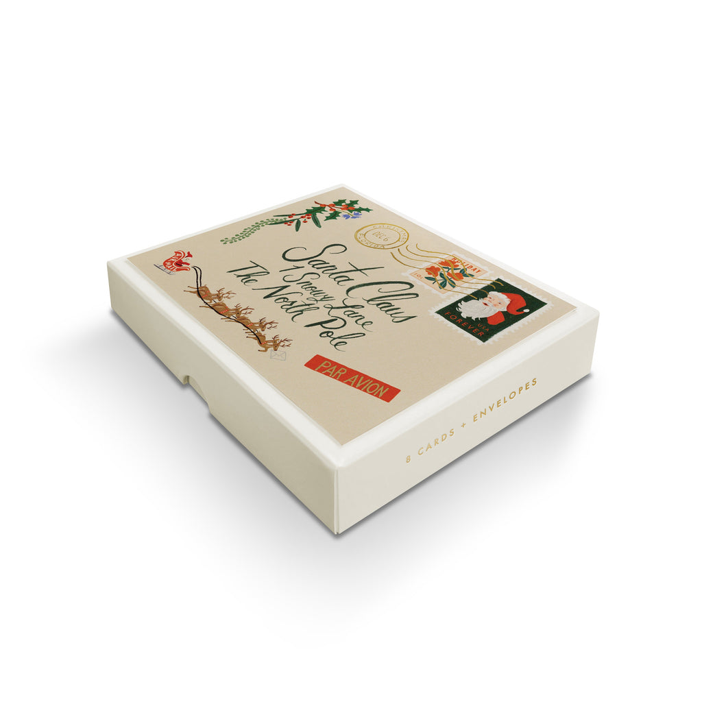 SANTA LETTER BOX SET