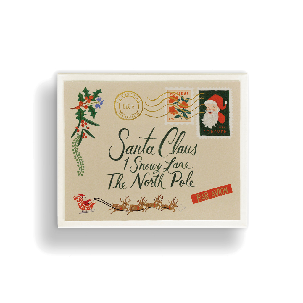 SANTA LETTER BOX SET