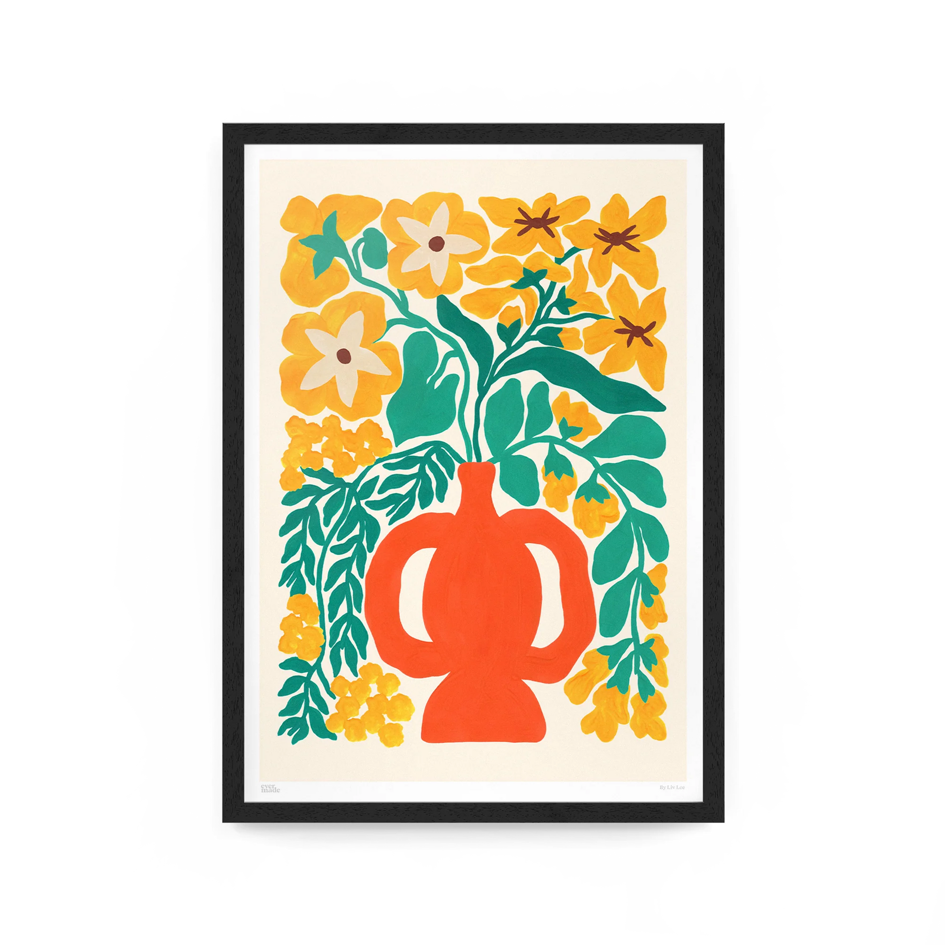 GOLDEN ART PRINT // A4