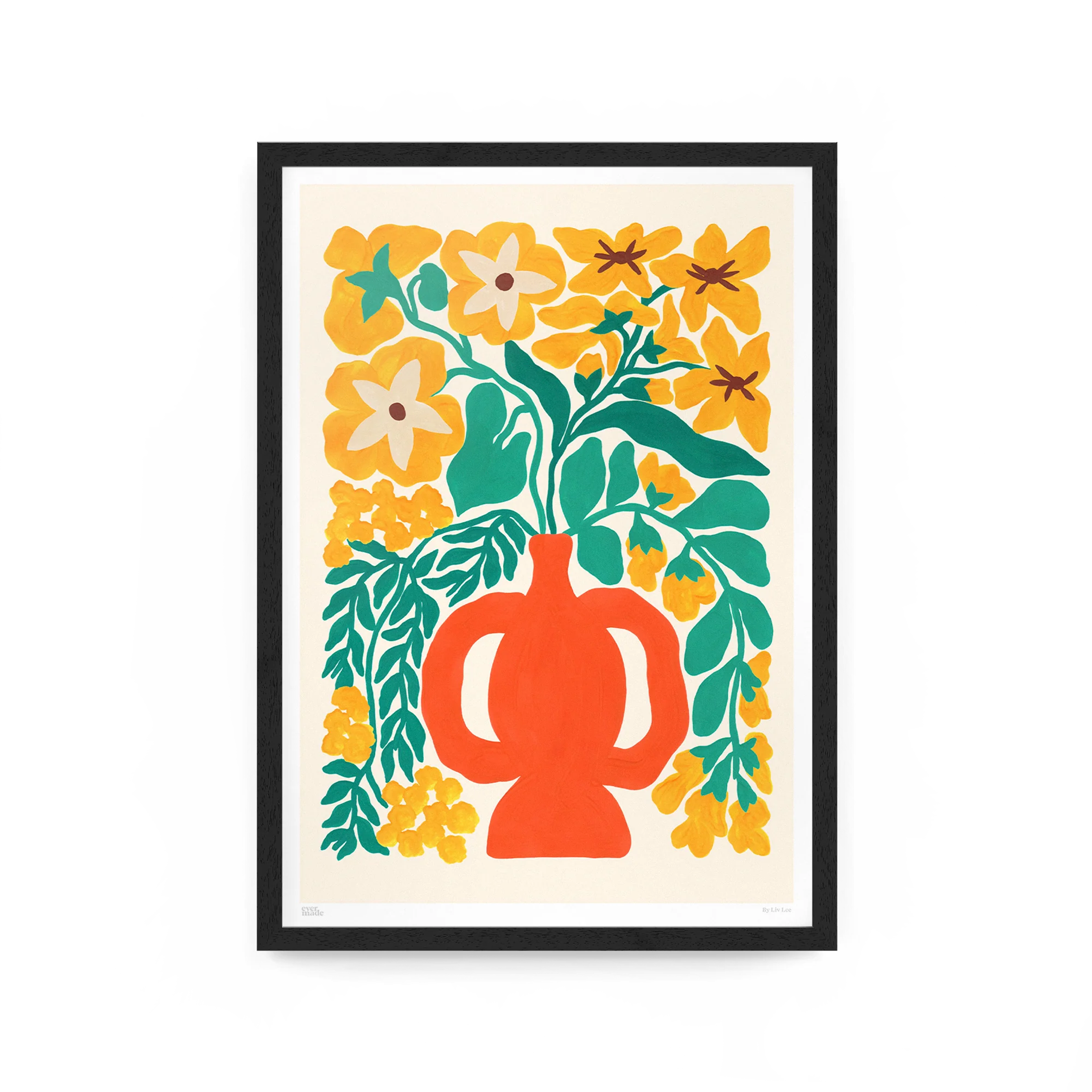 GOLDEN ART PRINT // A4