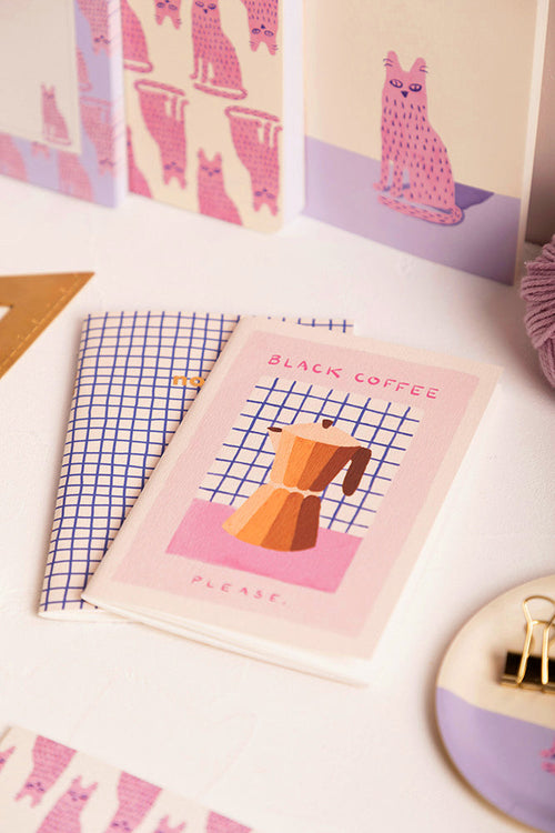 BLACK COFFEE POCKET NOTEBOOKS