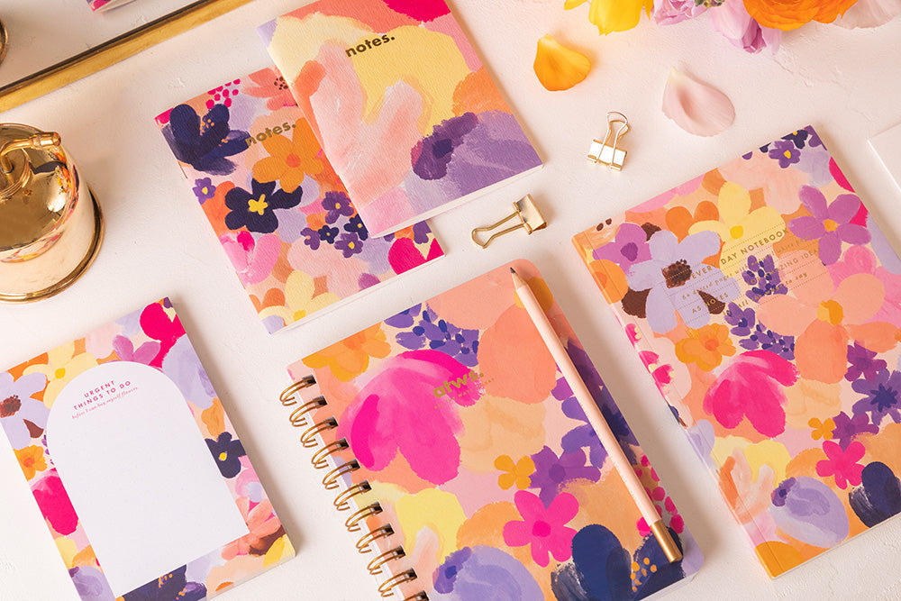 FLOWER GARDEN A5 NOTEBOOK