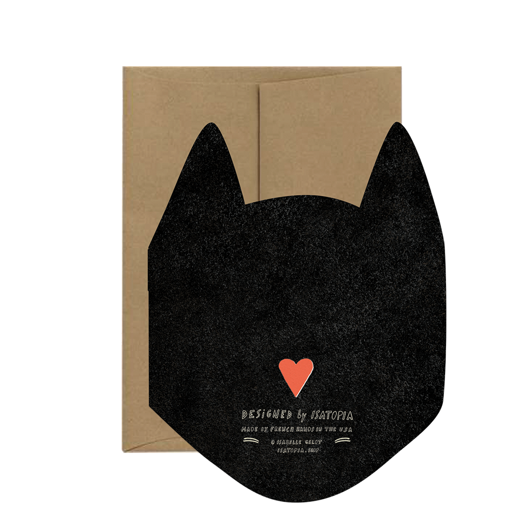 BLACK CAT BLINK DIE-CUT