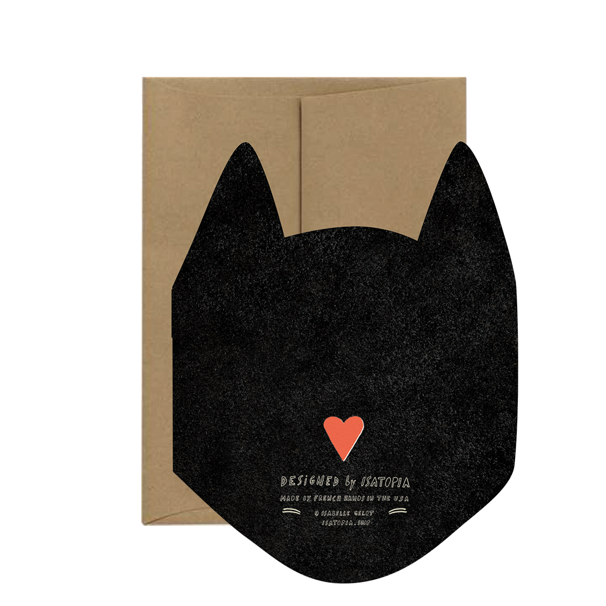 BLACK CAT BLINK DIE-CUT