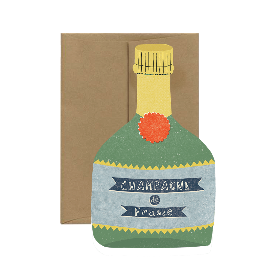CHAMPAGNE DIE-CUT