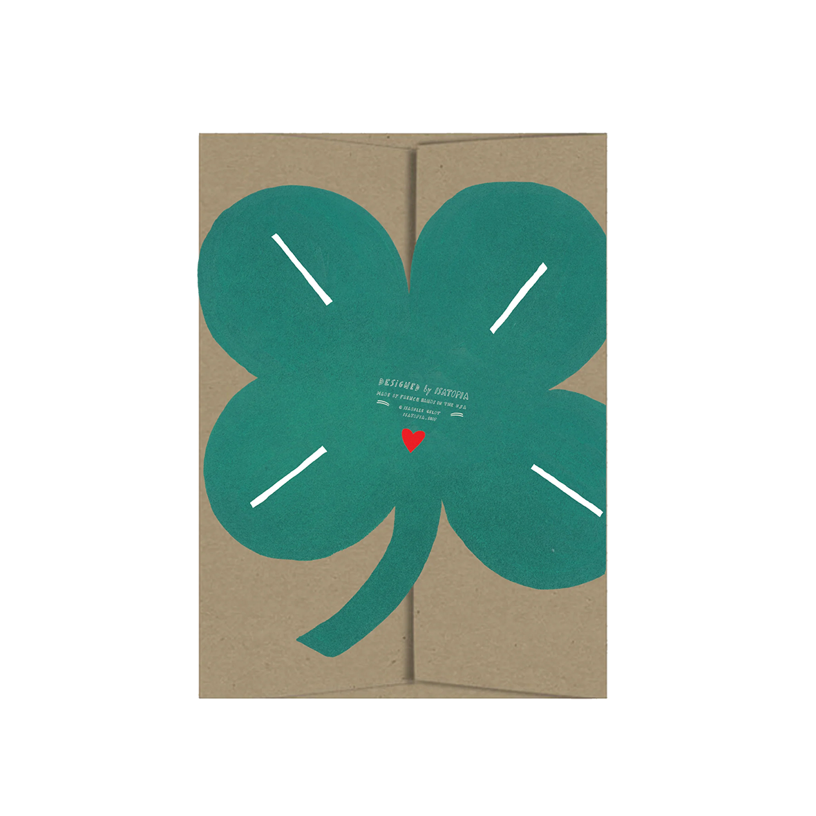 CLOVER GOOD LUCK DIE-CUT