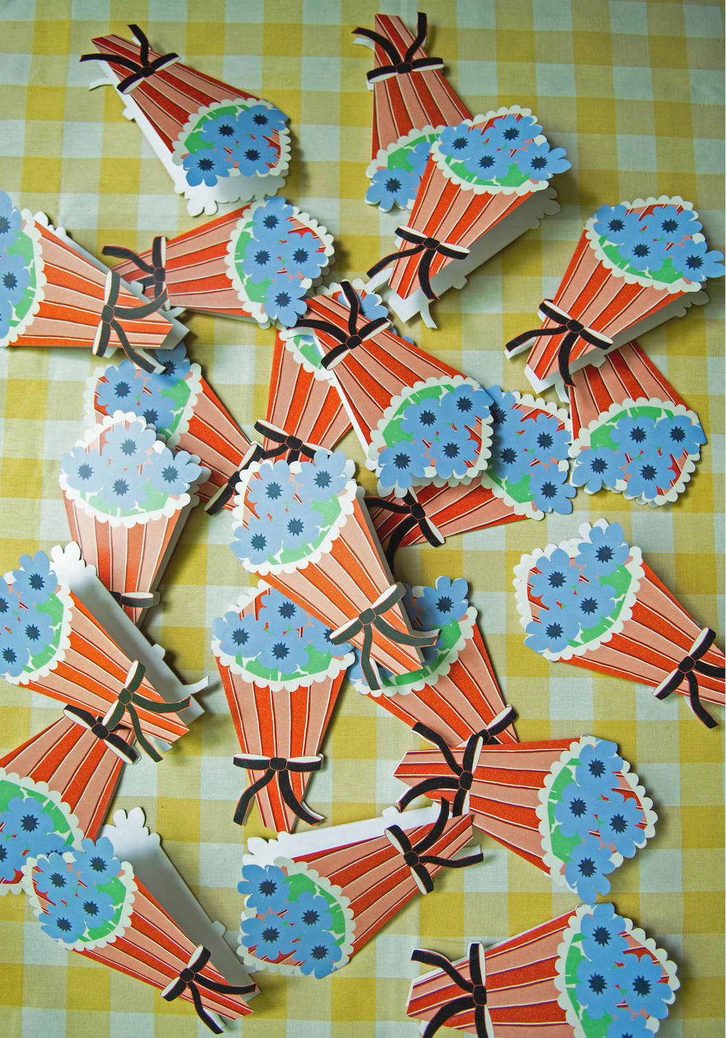 FLOWER BOUQUET ARMOUR DIE-CUT