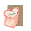HEART CAKE BIRTHDAY DIE-CUT
