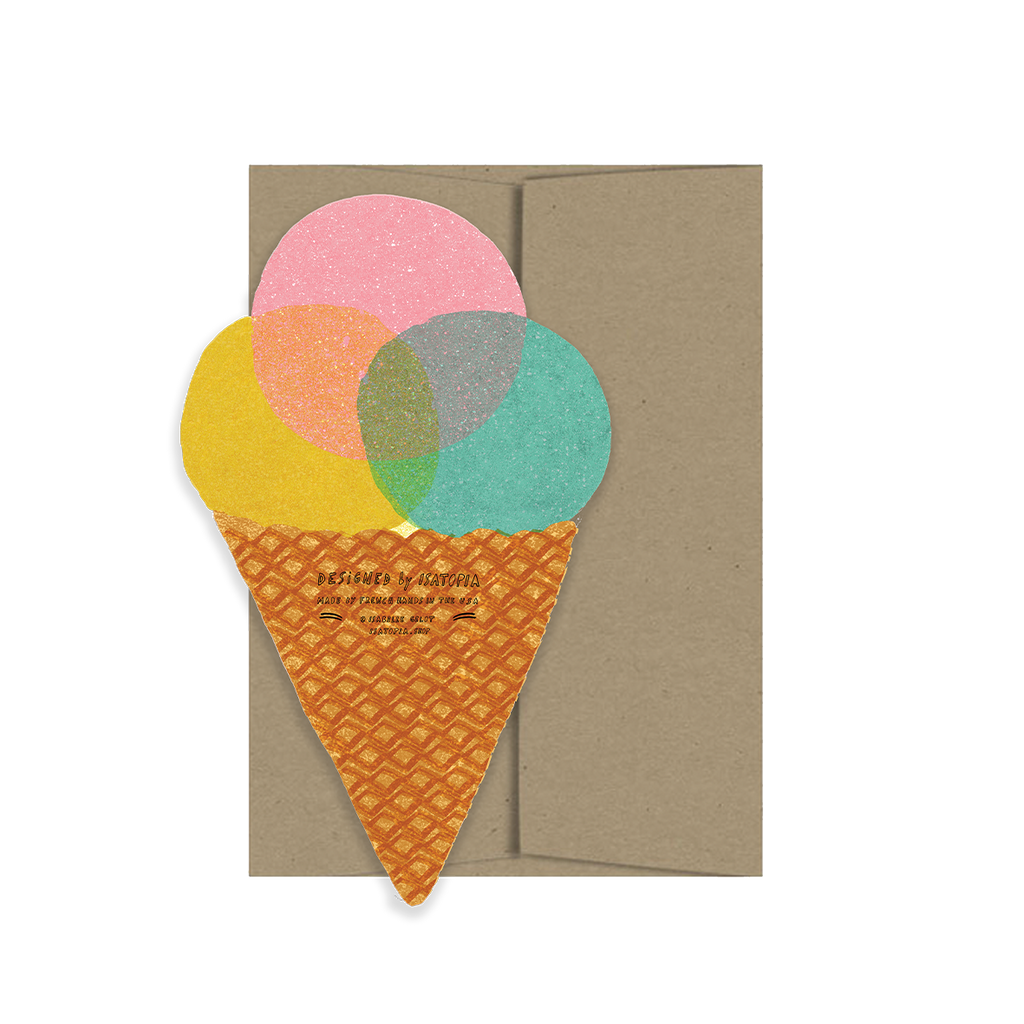 ICE CREAM DIE-CUT