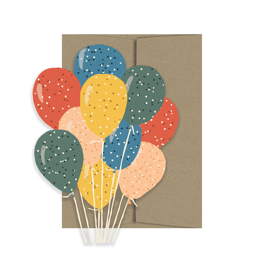 PARTY BALLOONS DIE-CUT