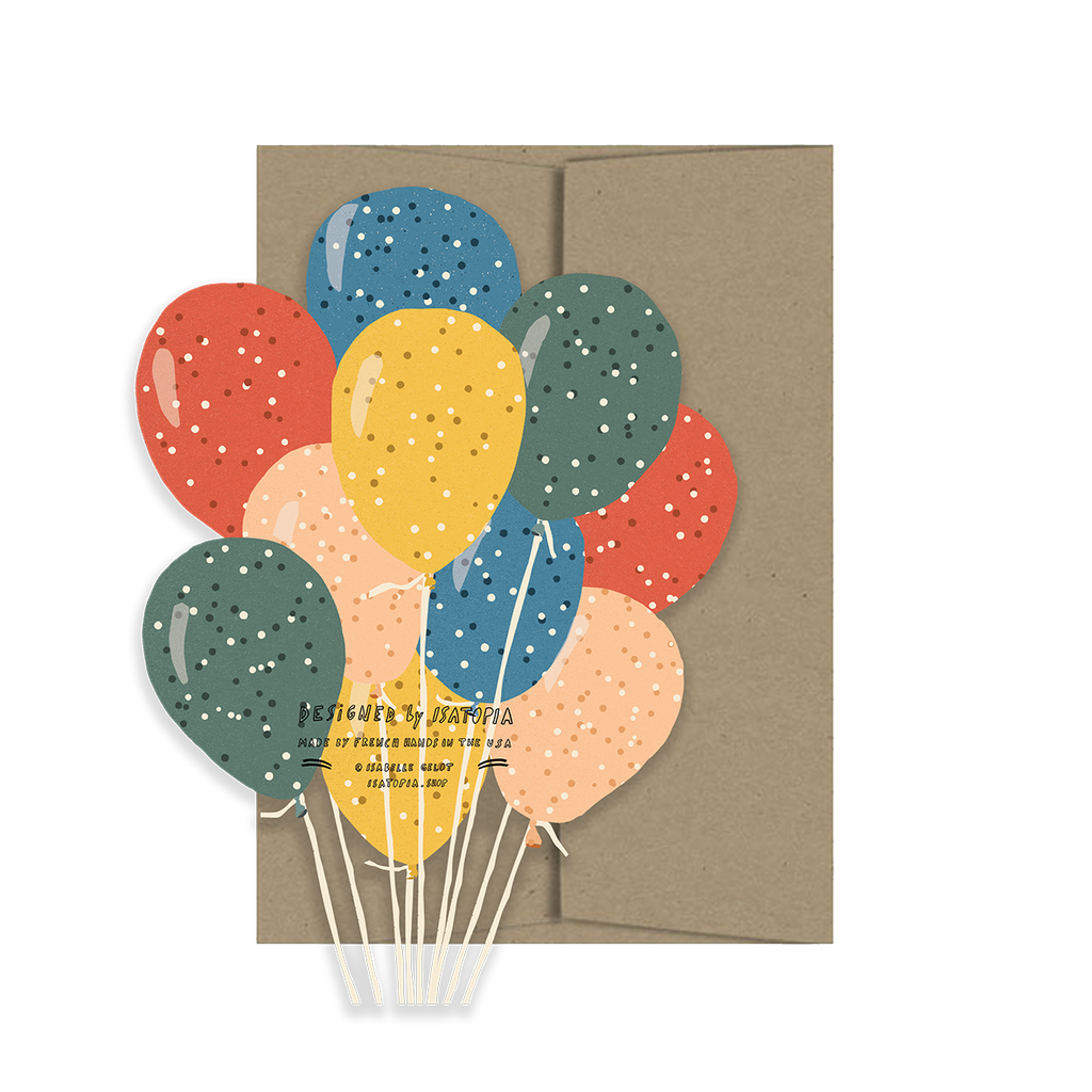 PARTY BALLOONS DIE-CUT