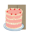 PARTY CAKE DIE-CUT