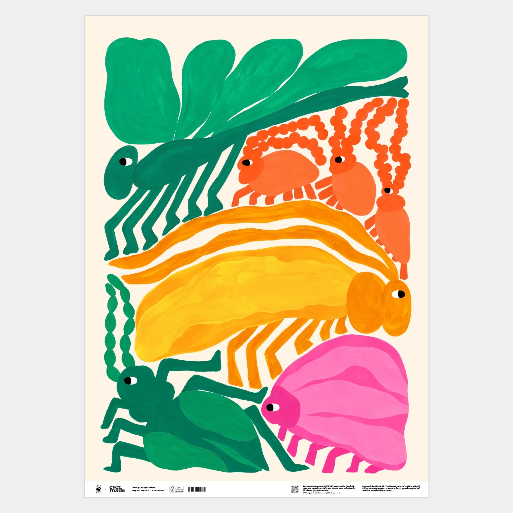 LIV LEE x WWF INSECTS WRAP