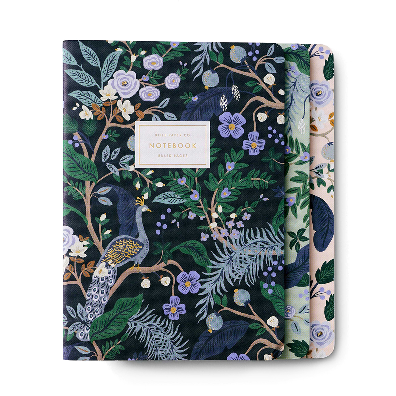 PEACOCK STITCHED NOTEBOOKS