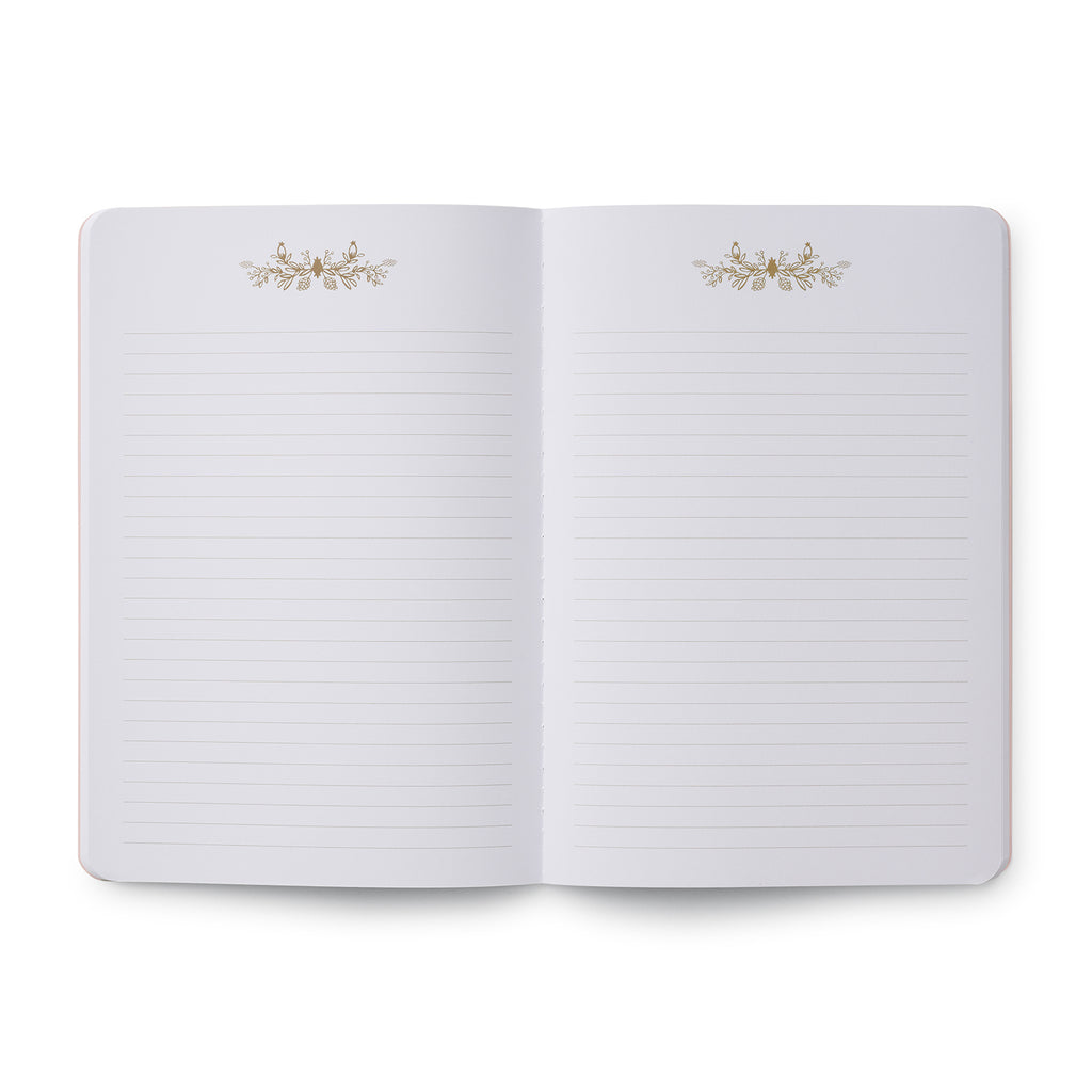 ROSES STITCHED NOTEBOOKS