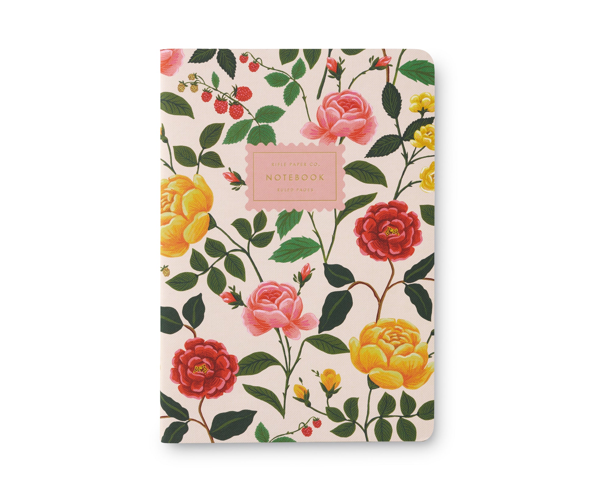 ROSES STITCHED NOTEBOOKS