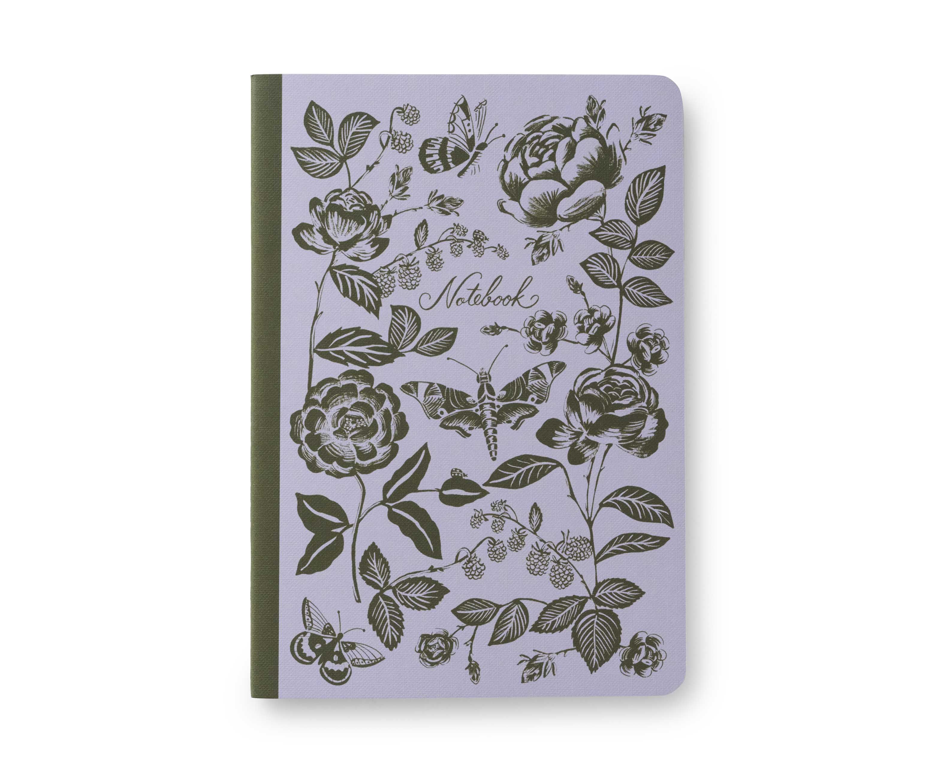 ENGLISH ROSE STITCHED NOTEBOOKS