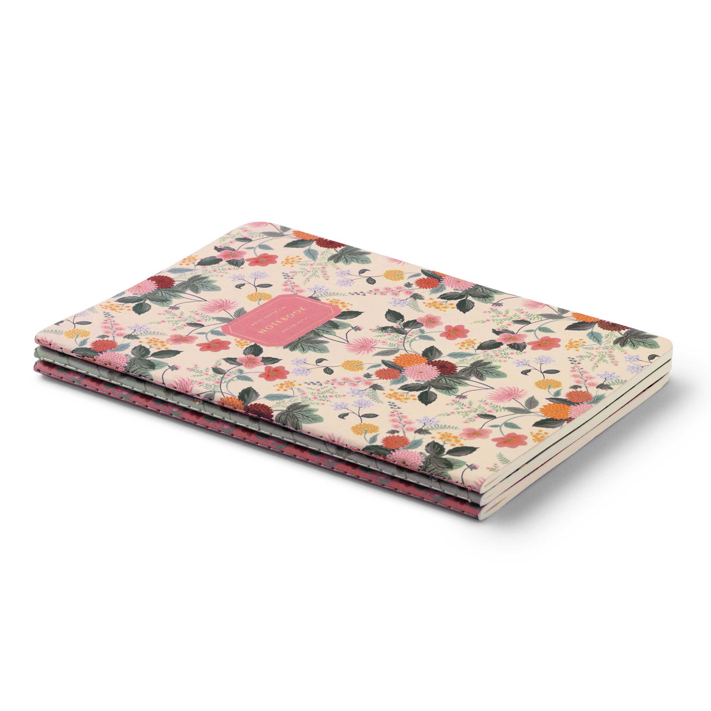 DAHLIA STITCHED NOTEBOOKS