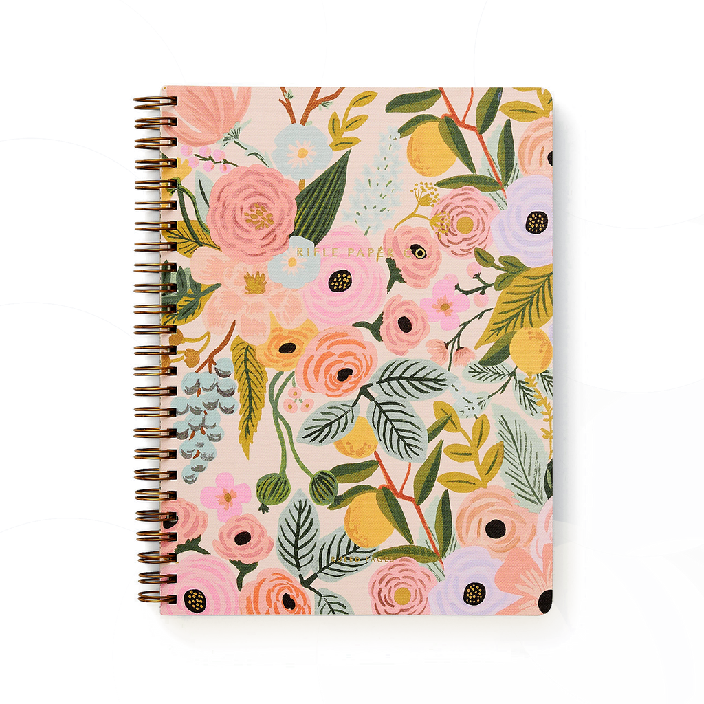 GARDEN PARTY SPIRAL NOTEBOOK