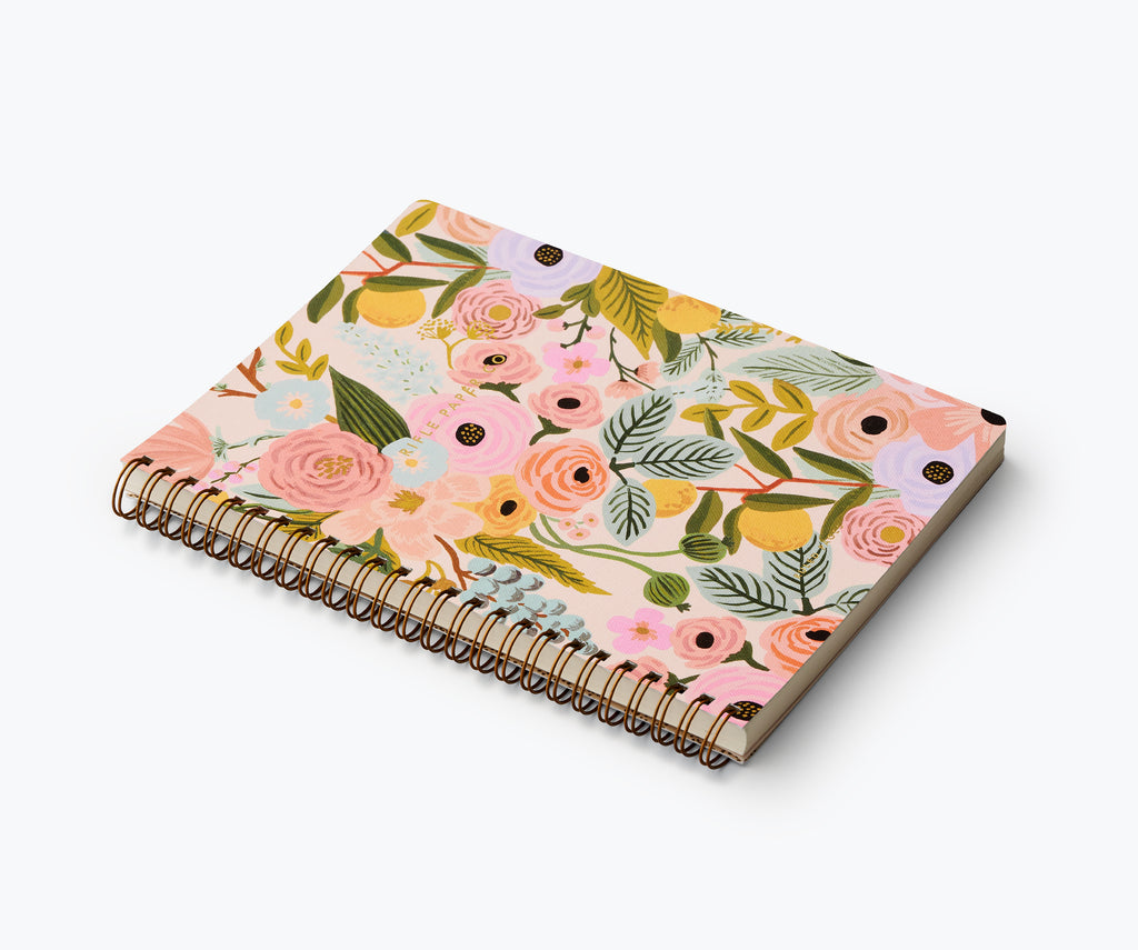GARDEN PARTY SPIRAL NOTEBOOK