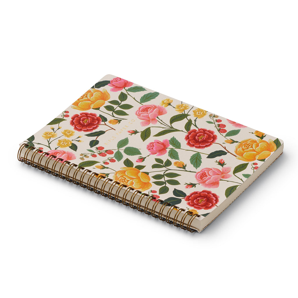 ROSES SPIRAL NOTEBOOK