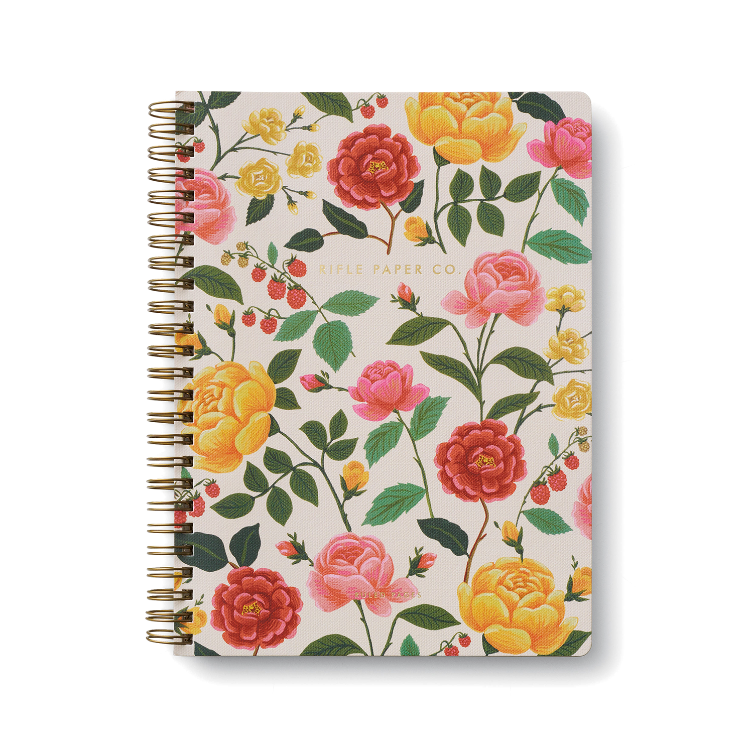 ROSES SPIRAL NOTEBOOK