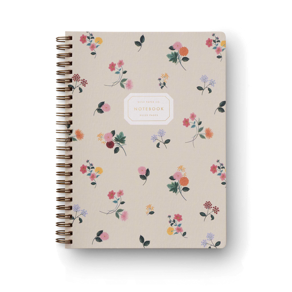DITSY DAHLIA SPIRAL NOTEBOOK
