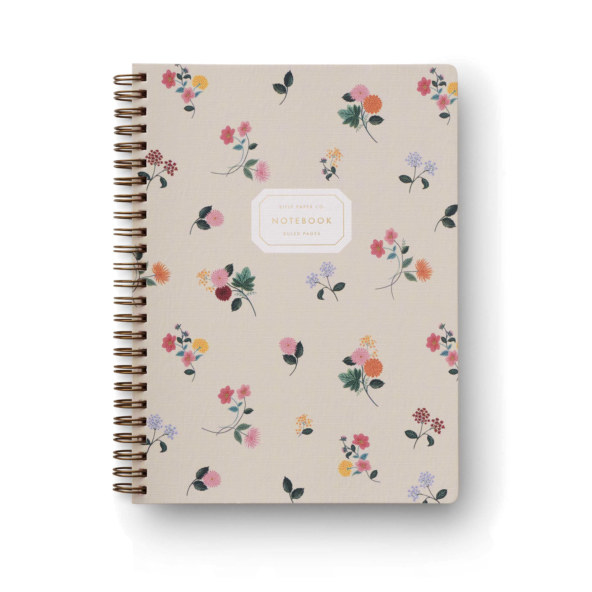 DITSY DAHLIA SPIRAL NOTEBOOK