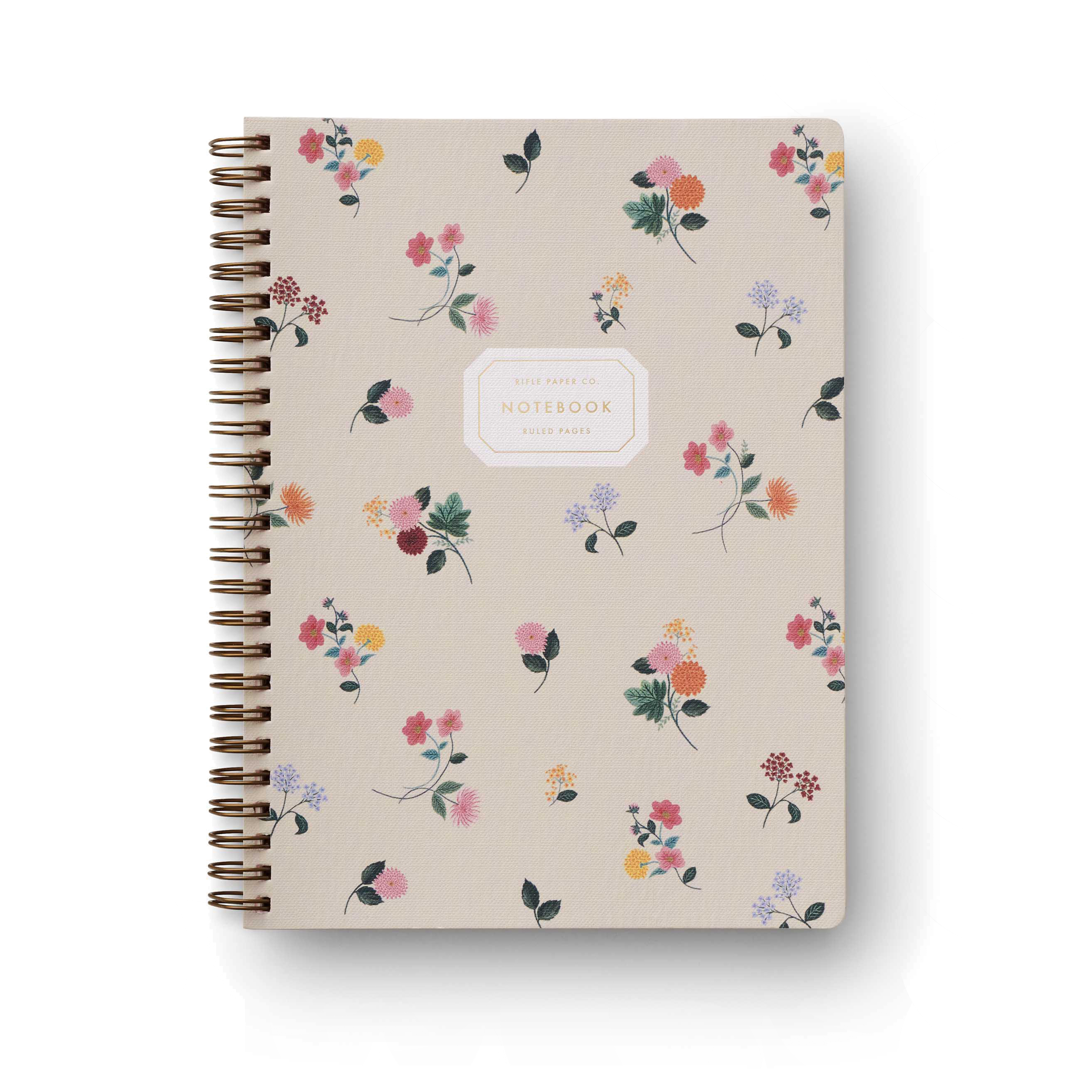 DITSY DAHLIA SPIRAL NOTEBOOK