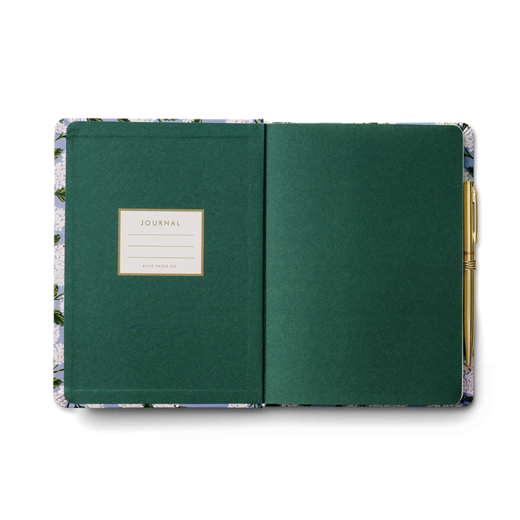 HYDRANGEA JOURNAL WITH PEN