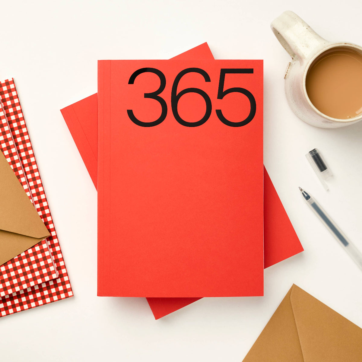 RED 365 UNDATED PLANNER // A5