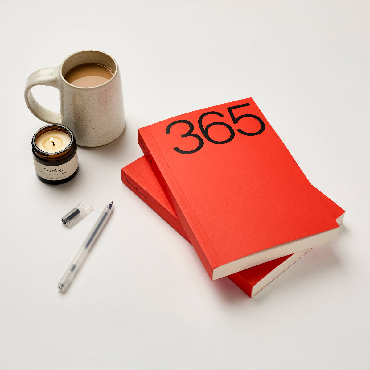 RED 365 UNDATED PLANNER // A5
