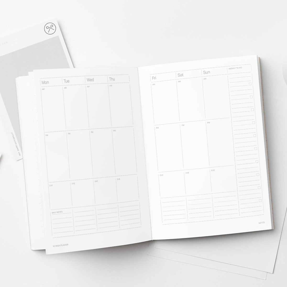 CORAL 52 WEEK PLANNER // A5