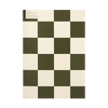 CHECKERBOARD GREEN NOTEBOOK