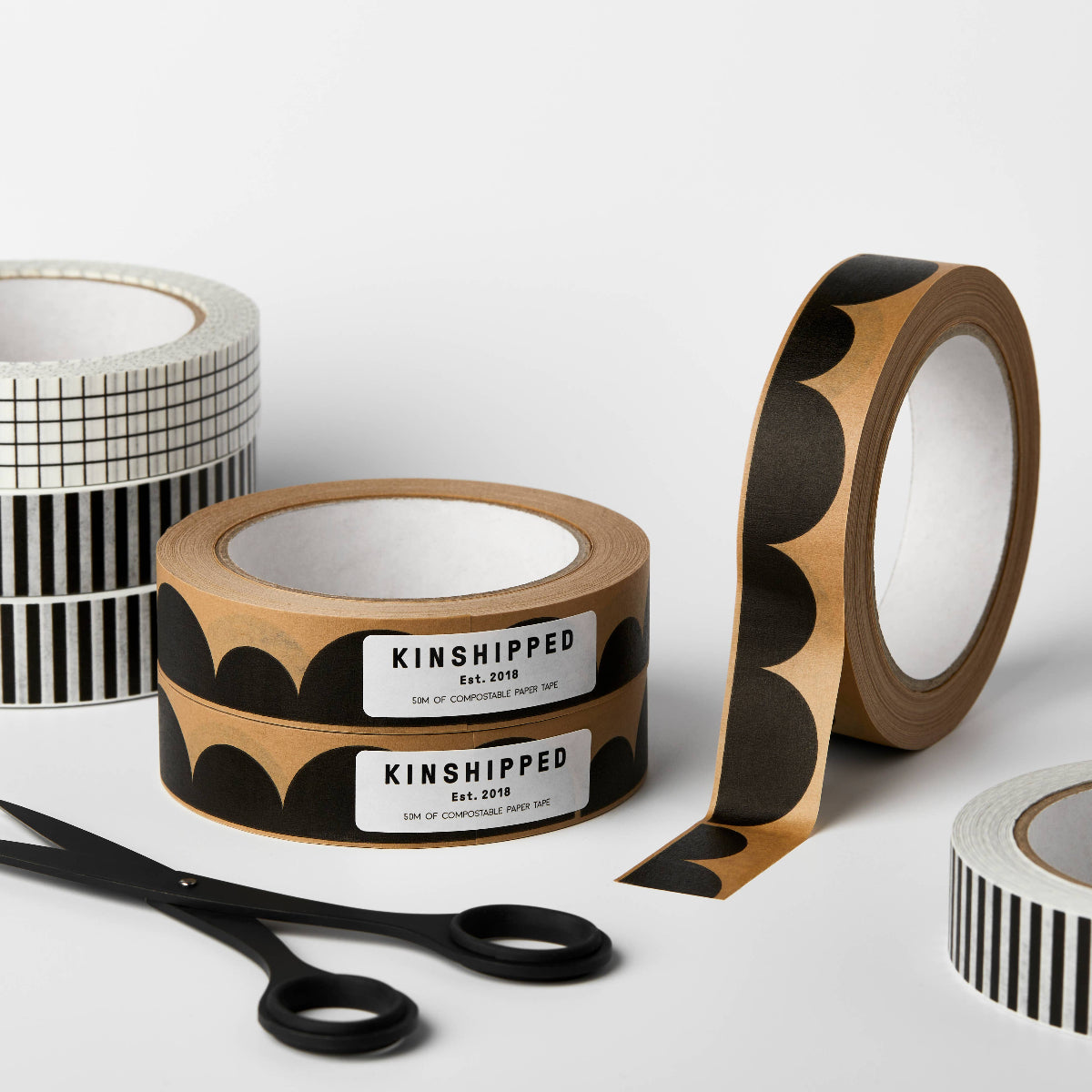 SCALLOP + SHAPES PAPER TAPE