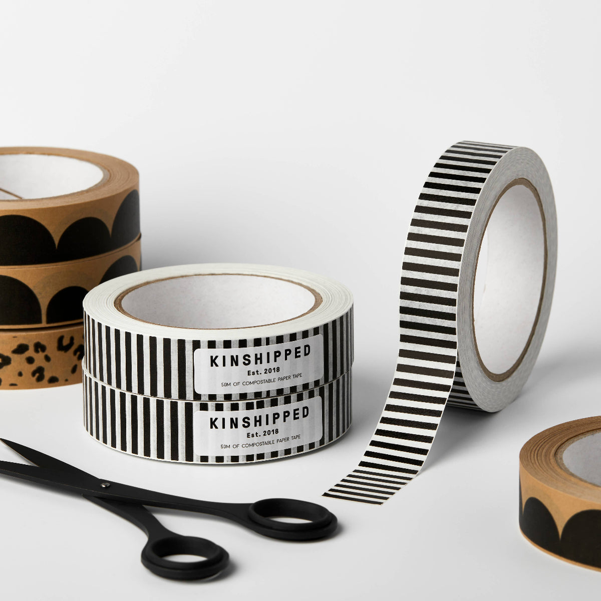 VERTICAL STRIPES PAPER TAPE