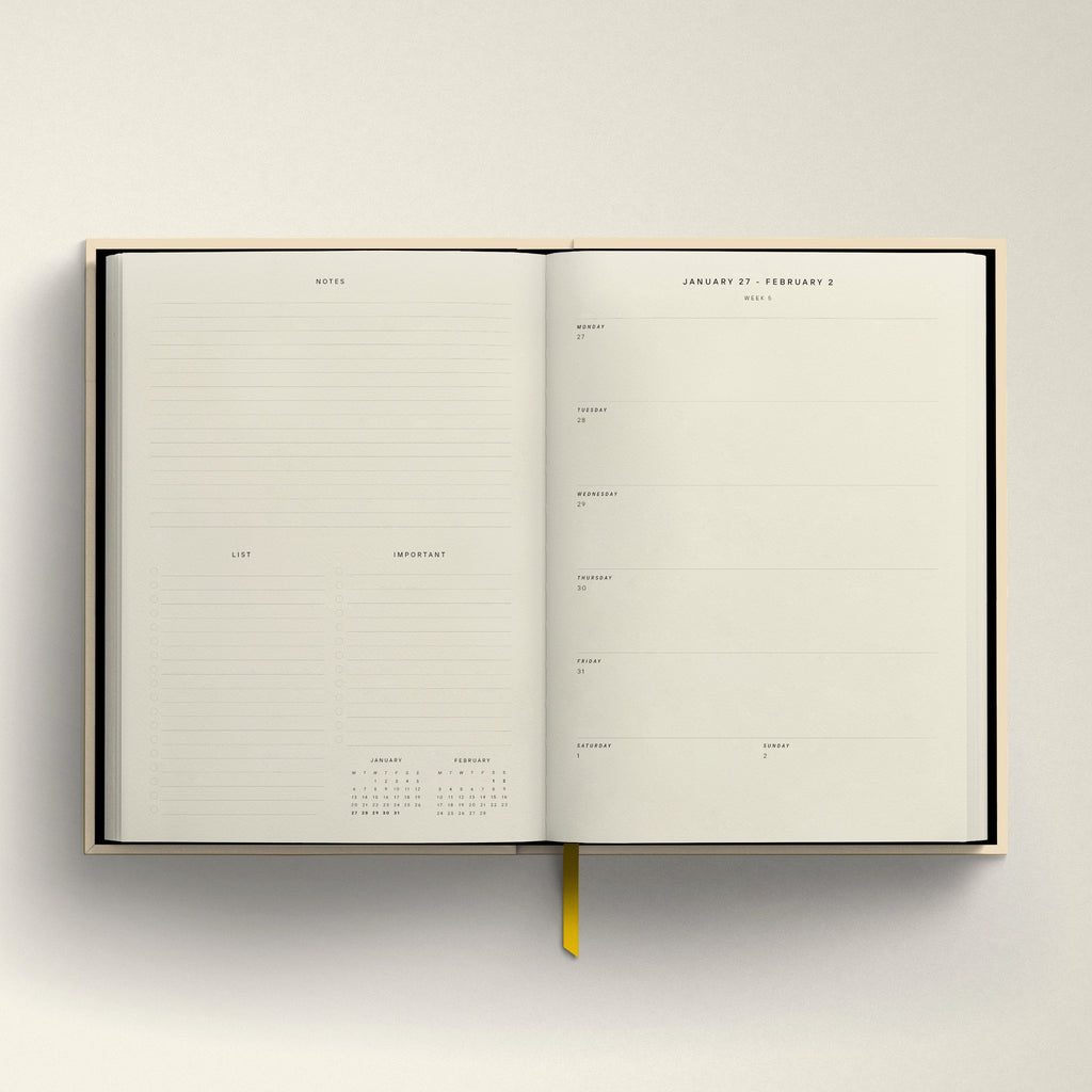 SPITALFIELDS MARKET LEMON 2026 DIARY