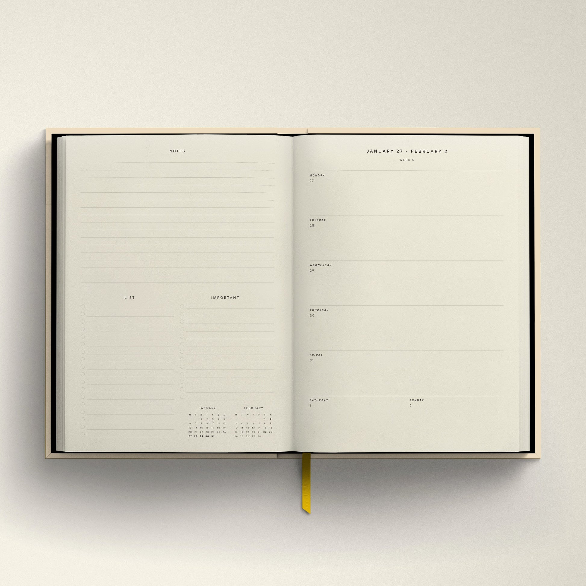 SPITALFIELDS MARKET LEMON 2026 DIARY