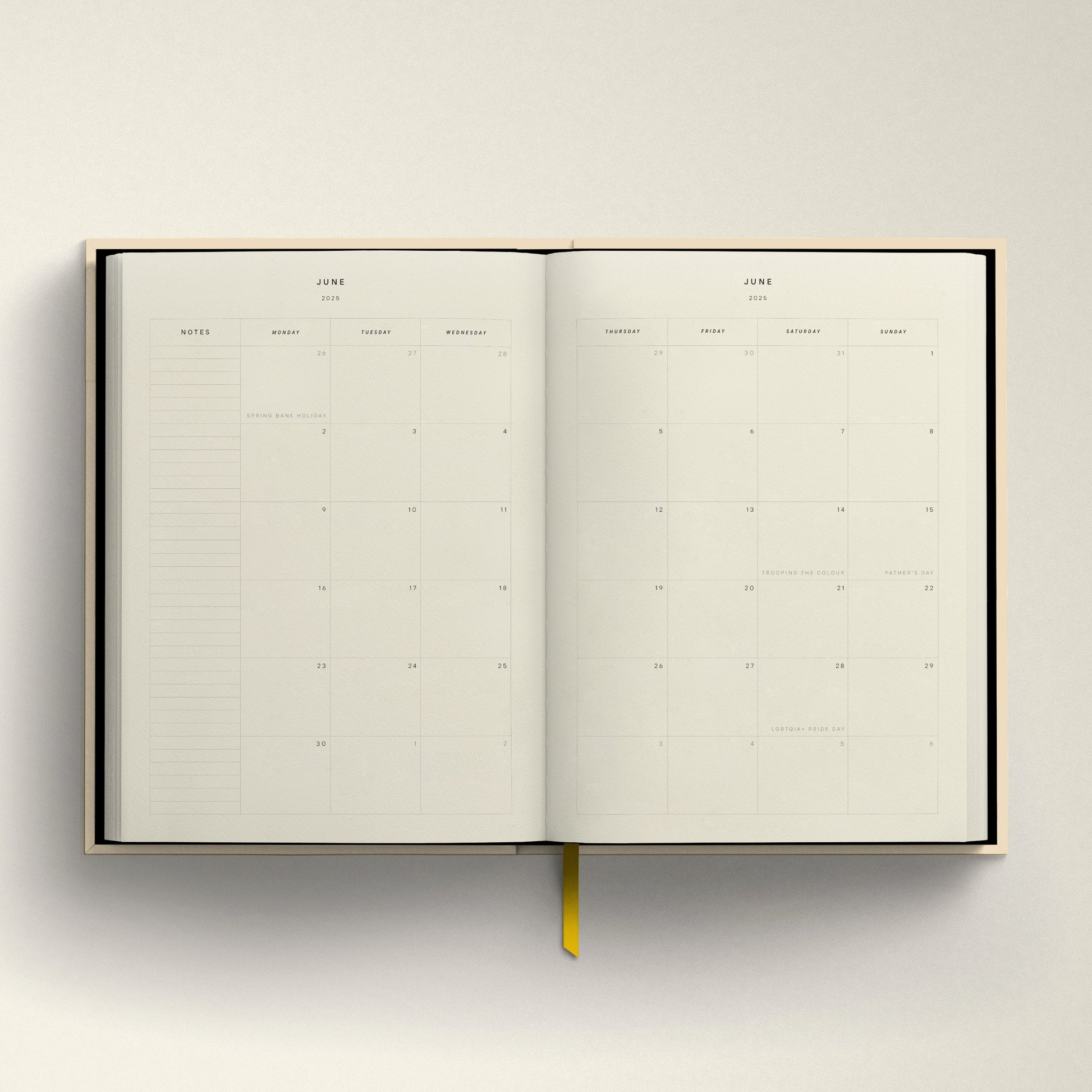 SPITALFIELDS MARKET LEMON 2026 DIARY