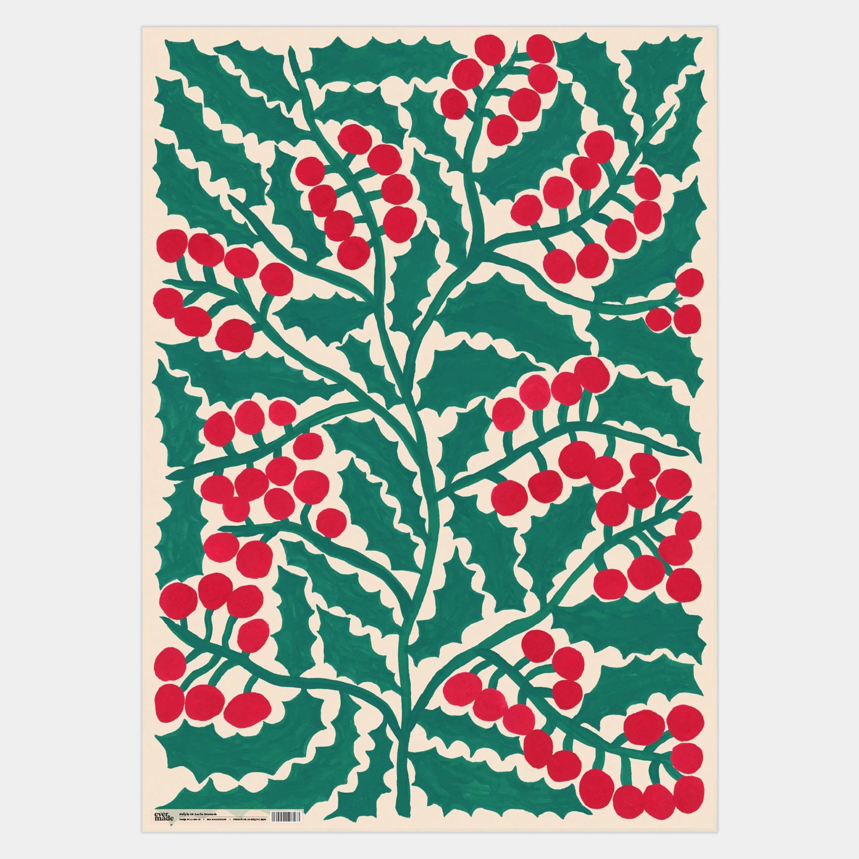 HOLLY CHRISTMAS WRAP