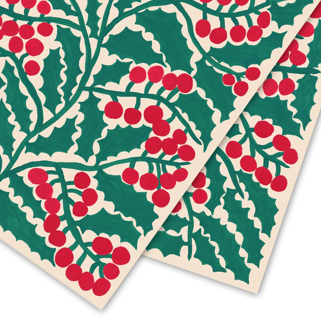 HOLLY CHRISTMAS WRAP