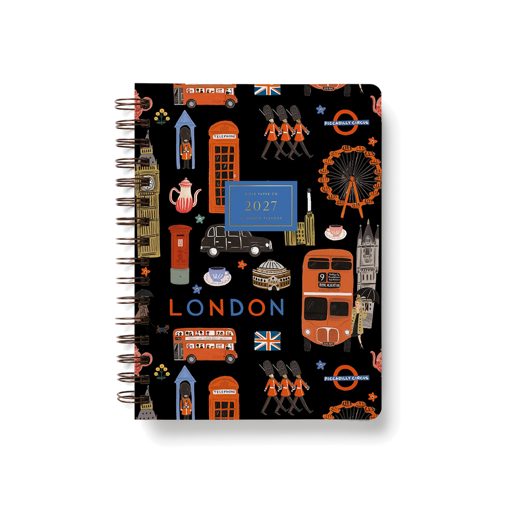 2027 LONDON SOFTCOVER SPIRAL PLANNER