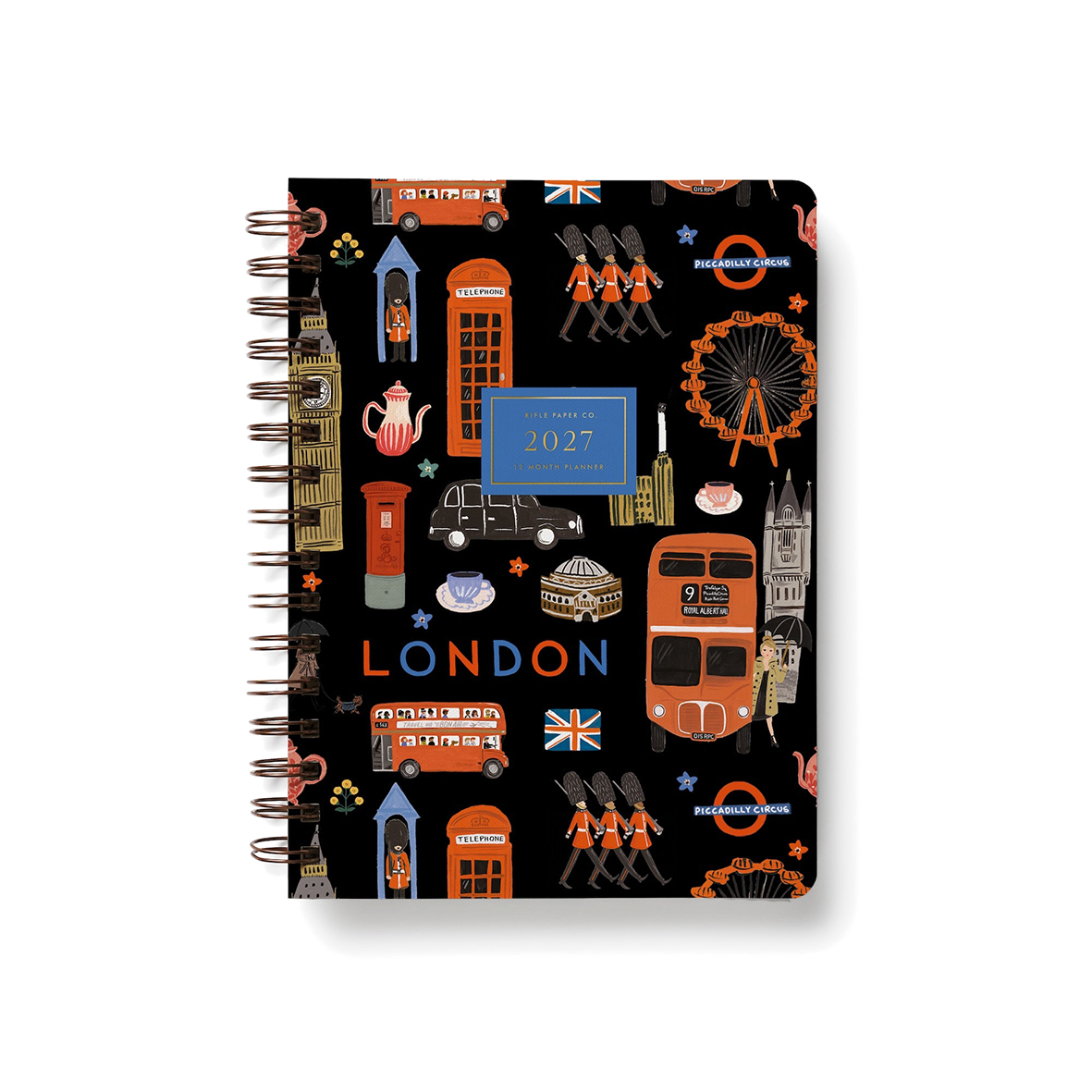 2027 LONDON SOFTCOVER SPIRAL PLANNER