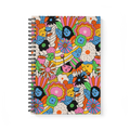 MELLOW PETALS A4 SPIRAL BOUND NOTEBOOK